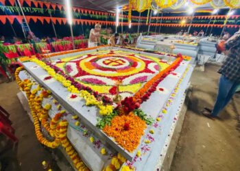 ಎಲಿಯ ಶ್ರೀ ವಿಷ್ಣು ಮೂರ್ತಿ ದೇವಸ್ಥಾನದಲ್ಲಿ ಷಡಾಧಾರ ಪ್ರತಿಷ್ಠೆ ಗರ್ಭನ್ಯಾಸ ಕಾರ್ಯಕ್ರಮ