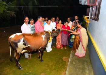 ಗೋ ಸಂರಕ್ಷಣಾ ಕುರಿತಾದ ಯೋಜನೆಯ ಸಂಭ್ರಮಕ್ಕೆ ಗೋ ಪೂಜಾ ವಿಶೇಷ ಕಾರ್ಯಕ್ರಮ