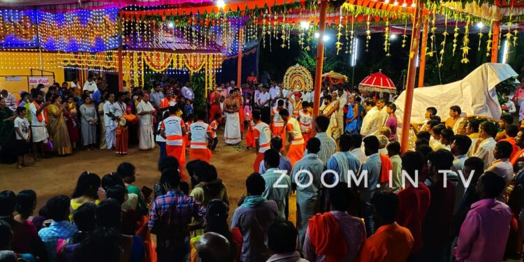 ಕುರಿಯ:;ಉಳ್ಳಾಲ ಶ್ರೀ ಮಹಾ ವಿಷ್ಣು ಮೂರ್ತಿ ದೇವಸ್ಥಾನದಲ್ಲಿ 12ನೇ ವರ್ಷದ ಪ್ರತಿಷ್ಠಾ ವಾರ್ಷಿಕೋತ್ಸವ