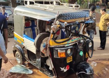 ಕೇಪುಳು: ಆಟೋ ರಿಕ್ಷಾ ಕಾರು ಡಿಕ್ಕಿ:; ಆಟೋ ಚಾಲಕ ಆಸ್ಪತ್ರೆಗೆ ದಾಖಲು