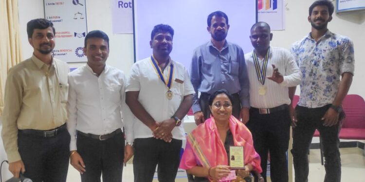 ರೋಟರಾಕ್ಟ್ ಹಾಗೂ ರೋಟರಿ ಯುವದಿಂದ ಸೈಬರ್ ಕ್ರೈಂ ಬಗ್ಗೆ ಜನಜಾಗೃತಿ