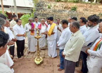 ಮಠಂತಬೆಟ್ಟು ಶ್ರೀ ಮಹಿಷಮರ್ದಿನಿ ದೇವಸ್ಥಾನ ಏ.24 ರಿಂದ 30ರ ವರೆಗೆ ನಡೆಯಲಿರುವ ಬ್ರಹ್ಮಕಲಶೋತ್ಸವದ ಚಪ್ಪರ ಮುಹೂರ್ತ