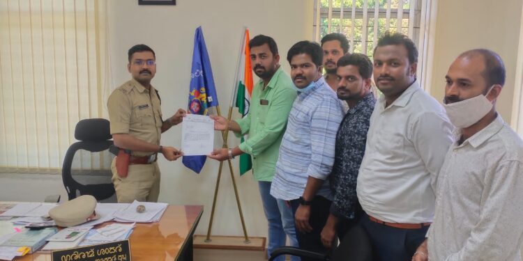 ಪ್ರಚೋದನಾಕಾರಿ ಹೇಳಿಕೆ ಆರೋಪ ; SDPI ಮುಖಂಡ ರಿಯಾಜ್ ಫರಂಗಿಪೇಟೆ ವಿರುದ್ಧ ಸೂಕ್ತ ಕಾನೂನು ಕ್ರಮ ಕೈಗೊಳ್ಳಲು ಬಿಜೆಪಿ ಜಿಲ್ಲಾ ಯುವ ಮೋರ್ಚಾ ದಿಂದ ಮಂಗಳೂರು ನಗರದ ಉಪ ಪೋಲಿಸ್ ಆಯುಕ್ತರಿಗೆ ಮನವಿ