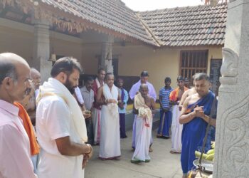 ಮುಂಡೂರು ಕುಕ್ಕಿನಡ್ಕ ಶ್ರೀ ಸುಬ್ರಾಯ ದೇವಸ್ಥಾನದಲ್ಲಿ ಗೊನೆ ಮುಹೂರ್ತ