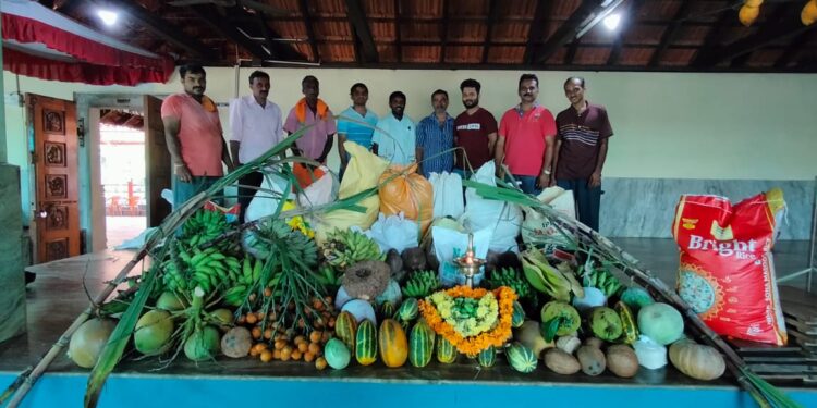 ಮೃತ್ಯುಂಜಯ ದೇವಸ್ಥಾನ ಮುಂಡೂರು ಜಾತ್ರೋತ್ಸವದ ಪ್ರಯುಕ್ತ ಹೊರೆಕಾಣಿಕೆ ಸಮರ್ಪಣಾ ಕಾರ್ಯಕ್ರಮ