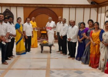 ಮಠಂತಬೆಟ್ಟು ಮಹಿಷಮರ್ದಿನಿ ದೇವಸ್ಥಾನದ ಬ್ರಹ್ಮಕಲಶೋತ್ಸವಕ್ಕೆ ಡಾ.‌ವೀರೇಂದ್ರ ಹೆಗ್ಗಡೆಯವರಿಗೆ ಆಹ್ವಾನ