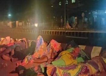 ಉಡುಪಿ:  ಸೇನಾ ನೇಮಕಾತಿಯಲ್ಲಿ ಮೂಲ ಸೌಕರ್ಯದ ಕೊರತೆ ಬೀದಿಯಲ್ಲಿ ಮಲಗಿದ ಭವಿಷ್ಯದ ಸೈನಿಕರು