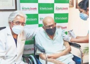 ಕೋವಿಡ್ 19 ಲಸಿಕೆ ಹಾಕಿಸಿಕೊಂಡ ಭಾರತದ ಅತೀ ಹಿರಿಯ ನಾಗರಿಕ ಕೇವಲ್ ಕೃಷ್ಣ