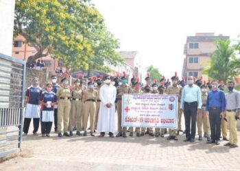 ಪುತ್ತೂರು :  ಸಂತ ಫಿಲೋಮಿನಾ ಕಾಲೇಜಿನಲ್ಲಿ ಕೋವಿಡ್-19 ಜನಜಾಗೃತಿ ಅಭಿಯಾನ