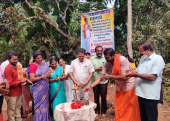 ಬಲ್ನಾಡು ಗ್ರಾಮದ ಜಲ ಜೀವನ್ ಮಿಷನ್ ಯೋಜನೆಯ ಕಾಮಗಾರಿಗೆ ಶಾಸಕ ಸಂಜೀವ ಮಠಂದೂರುರವರಿಂದ ಶಿಲಾನ್ಯಾಸ