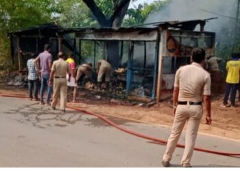 ಕುಂಬ್ರ : ಗೂಡಂಗಡಿಯಲ್ಲಿ ಅಗ್ನಿ ಅವಘಡ