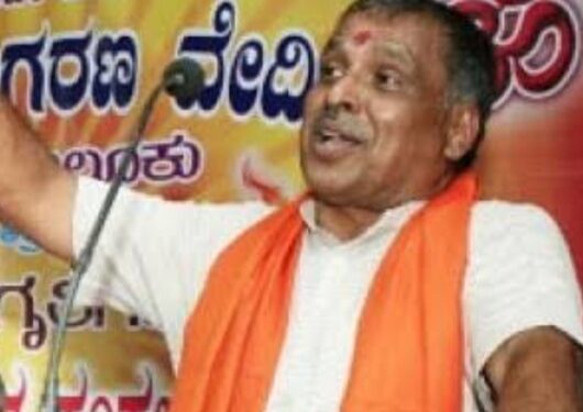 ಹಿಂ.ಜಾ.ವೇ ದಕ್ಷಿಣ ಪ್ರಾಂ. ಕ್ಷೇತ್ರಿಯ ಸಂಘಟನಾ ಪ್ರಮುಖ್ ಜಗದೀಶ್ ಕಾರಂತ್ ವಿರುದ್ಧ ಅವಹೇಳನಕಾರಿ ಸಂದೇಶ : ಹಿಂ. ಜಾ. ವೇ ಪುತ್ತೂರು ಘಟಕದಿಂದ ಠಾಣೆಗೆ ದೂರು