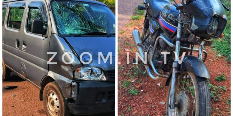 ಸಾಮೆತ್ತಡ್ಕ : ಕಾರು ಬೈಕ್ ಡಿಕ್ಕಿ- ಬೈಕ್ ಸವಾರನಿಗೆ ಗಾಯ