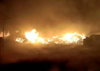 ಮಂಗಳೂರು : ಡಂಪಿಂಗ್ ಯಾರ್ಡ್ ನಲ್ಲಿ ಭಾರೀ ಬೆಂಕಿ ಅವಘಡ