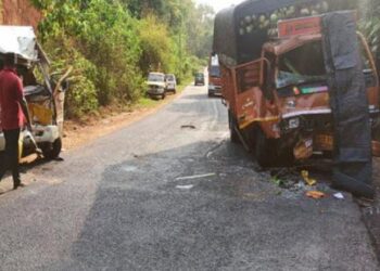 ಶಿರಾಡಿ :  ಟ್ರಕ್  ಹಾಗೂ ಟಾಟಾಏಸ್ ಮುಖಾಮುಖಿ ಡಿಕ್ಕಿ – ಓರ್ವ ಸಾವು