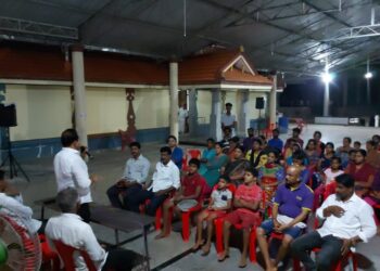 ಮಠಂತಬೆಟ್ಟು ಶ್ರೀ ಮಹಿಷಮರ್ದಿನಿ ದೇವಸ್ಥಾನದ ಕುರಿತಾಗಿ ಹಾಡಿರುವ ಗೀತೆಯ ‘ಧ್ವನಿ ಸುರುಳಿ’ ಬಿಡುಗಡೆ