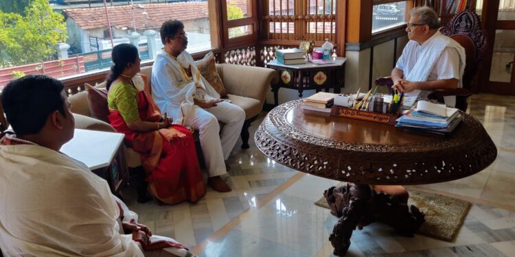 ಶ್ರೀ ಕ್ಷೇತ್ರ ಧರ್ಮಸ್ಥಳಕ್ಕೆ ಕಂದಾಯ ಸಚಿವರಾದ ಆರ್.ಅಶೋಕ್ ಭೇಟಿ