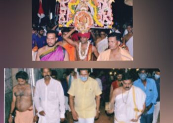 ಪುತ್ತೂರು : ಶ್ರೀ ದೇವರ ಪೇಟೆ ಸವಾರಿಯಲ್ಲಿ ಶಾಸಕ ಸಂಜೀವ ಮಠಂದೂರು ಭಾಗಿ