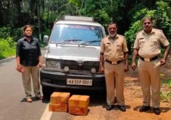 ಬೆಳ್ತಂಗಡಿ : ಅಕ್ರಮ ಮದ್ಯ ಸಾಗಾಟ : 5 ಲಕ್ಷ ಮೌಲ್ಯದ ಮದ್ಯ ವಶ