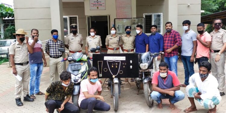 ಉಪ್ಪಿನಂಗಡಿ : ಮನೆಕಳ್ಳತನ ನಡೆಸುತ್ತಿದ್ದ ಆರೋಪಿಗಳು ಪೊಲೀಸ್ ವಶಕ್ಕೆ