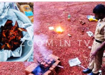 ಟಿಕ್ಕಾ ಪಾರ್ಟಿ ಸಮಯದಲ್ಲಿ ಖಾಕಿ ಎಂಟ್ರಿ ; ಟಿಕ್ಕಾ ಬಿಟ್ಟು ಯುವಕರು ಪರಾರಿ