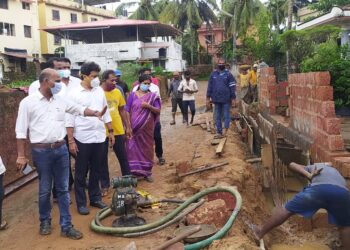 ಮಂಗಳೂರು : 50 ಲಕ್ಷ ಅಭಿವೃದ್ಧಿ ಕಾಮಗಾರಿ ಶಾಸಕ ಡಾ.ಭರತ್ ಶೆಟ್ಟಿಯವರಿಂದ ಪರಿಶೀಲನೆ