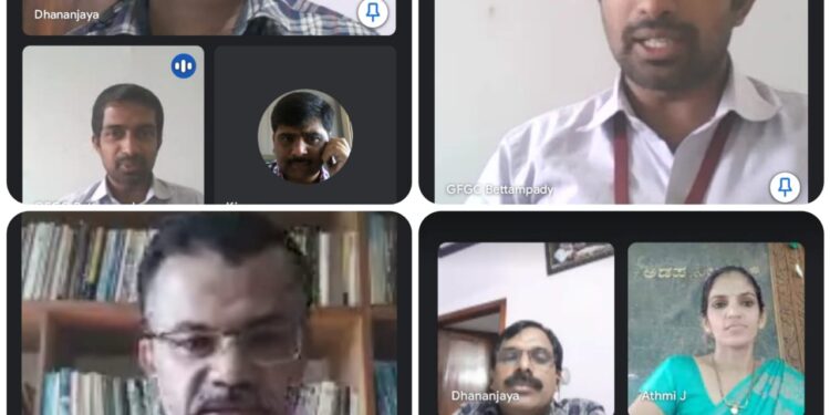 ಬೆಟ್ಟಂಪಾಡಿ : ಸರಕಾರಿ ಪ್ರಥಮ ದರ್ಜೆ ಕಾಲೇಜಿನಲ್ಲಿ ಕಾವ್ಯ ಕಮ್ಮಟ ಆನ್ಲೈನ್‌ ಕಾರ್ಯಾಗಾರ