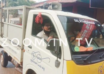 ಸುಳ್ಯ : ಮೂವರು ಪೌರ ಕಾರ್ಮಿಕರು ಕ್ವಾರಂಟೈನ್:; ಸ್ವತಃ ನ.ಪಂ ಅಧ್ಯಕ್ಷರಿಂದಲೇ ಕಸ ವಿಲೇವಾರಿಯ ವಾಹನ ಚಾಲನೆ..!