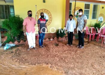 ಸರ್ವೆ : ಪ್ರಾಥಮಿಕ ಆರೋಗ್ಯ ಕೇಂದ್ರದಲ್ಲಿ ಶ್ರೀರಾಮ ಗೆಳೆಯರ ಬಳಗದ ಕೋವಿಡ್ ಸಹಾಯವಾಣಿ ಸದಸ್ಯರಿಂದ ಶ್ರಮದಾನ