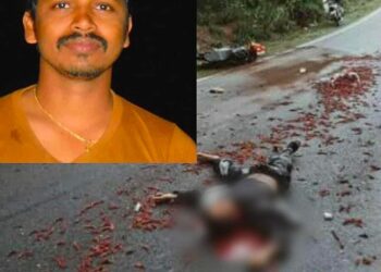 ಬ್ರಹ್ಮಾವರ: ಬೈಕ್’ಗೆ ಬೊಲೆರೋ ಡಿಕ್ಕಿ – ಜಿನಸಿ ಅಂಗಡಿ ವ್ಯಾಪಾರಿ ಹರೀಶ್ ಮೃತ್ಯು