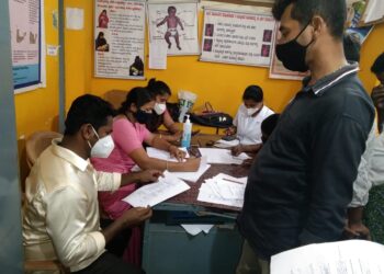 ಅಡ್ಯನಡ್ಕ : ಪ್ರಾಥಮಿಕ ಆರೋಗ್ಯ ಕೇಂದ್ರದಲ್ಲಿ ಕೋವಿಡ್ ಲಸಿಕೆ