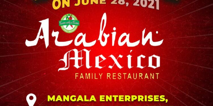 (ಜೂ.28) ಅರೇಬಿಯನ್ ಮೆಕ್ಸಿಕೋ ರೆಸ್ಟೋರೆಂಟ್ನಲ್ಲಿ ಪಾರ್ಸೆಲ್ ವ್ಯವಸ್ಥೆ ಆರಂಭ