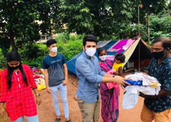 ಪುತ್ತೂರು: NSUI ಮುಖಂಡರಾದ ತಮೀಝ್ ಕೋಲ್ಪೆ ಅವರ ನೇತೃತ್ವದಲ್ಲಿ “ಬಟ್ಟೆ ಸಂಗ್ರಹ ಅಭಿಯಾನ”