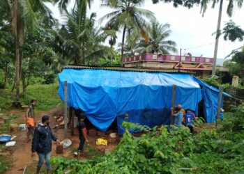 ವಿಶ್ವ ಹಿಂದೂ ಪರಿಷದ್ ಬಜರಂಗದಳ ವಿಟ್ಲ ಪ್ರಖಂಡ ಕಾಪುಮಜಲು ಘಟಕದ ವತಿಯಿಂದ ರಾಜೀವಿ ಭಂಡಾರ್ತಿ ಮನೆ ದುರಸ್ಥಿ ಕಾರ್ಯ