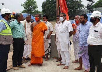 ಪೇಜಾವರ ಶ್ರೀ ಗಳಿಂದ ಅಯೋಧ್ಯೆ ರಾಮ ಮಂದಿರ ಕಾಮಗಾರಿ ವೀಕ್ಷಣೆ