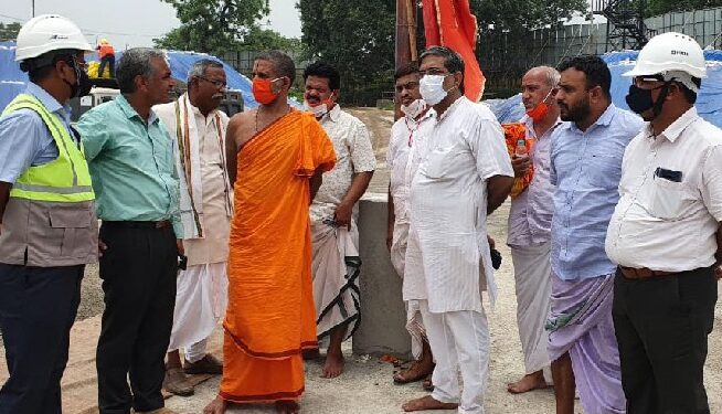 ಪೇಜಾವರ ಶ್ರೀ ಗಳಿಂದ ಅಯೋಧ್ಯೆ ರಾಮ ಮಂದಿರ ಕಾಮಗಾರಿ ವೀಕ್ಷಣೆ