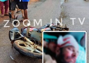 ಬನ್ನೂರು : ಓಮ್ನಿ ಕಾರ್ – ಬೈಕ್ ಡಿಕ್ಕಿ:; ಬೆಳ್ಳಿಪ್ಪಾಡಿ ನಿವಾಸಿ ದಯಾನಂದ್ ಗೌಡ ಗಂಭೀರ