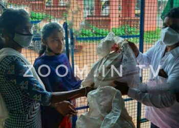 ಆಂಬುಲೆನ್ಸ್ ಚಾಲಕ ದಯಾನಂದ್ ಅವರಿಂದ ಕಡುಬಡವರಿಗೆ ನೆರವು- ಆಹಾರ ಸಾಮಗ್ರಿಗಳ ಕಿಟ್ ವಿತರಣೆ