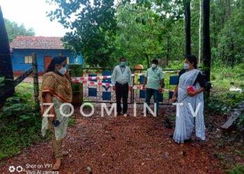 ಮುಂಡೂರು ಗ್ರಾಮ ಪಂಚಾಯತ್ ವ್ಯಾಪ್ತಿಯ 6 ಮನೆಗಳು ಸೀಲ್ಡೌನ್…!!!