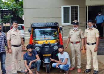 ಉಪ್ಪಿನಂಗಡಿ : ಆಟೋ ರಿಕ್ಷಾ ಕಳವು ಪ್ರಕರಣ: ಆರೋಪಿಗಳನ್ನು ಮತ್ತು ಆಟೋ ರಿಕ್ಷಾ ವಶಕ್ಕೆ ಪಡೆದ ಪೊಲೀಸರು