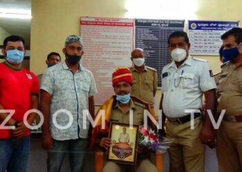 ಹೆಚ್.ಎಮ್. ಸಿ ಜನಜಾಗೃತಿ ದಳ್ ಪುತ್ತೂರು ವತಿಯಿಂದ ಪುತ್ತೂರು ನಗರ ಠಾಣಾ ಉಪ ನಿರೀಕ್ಷಕರಿಗೆ ಬೀಳ್ಕೊಡುಗೆ