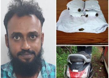 ಬಂಟ್ವಾಳ : ಅಕ್ರಮವಾಗಿ ಗಾಂಜಾ ಸಾಗಾಟ ಮಾಡುತ್ತಿದ್ದ ವ್ಯಕ್ತಿಯ ಬಂಧನ:ಗಾಂಜಾ ವಶ