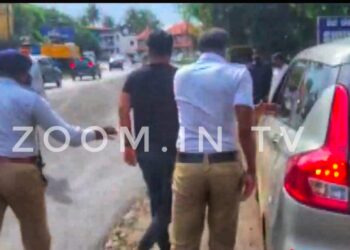 ಮಂಗಳೂರು: ಆಂಬ್ಯುಲೆನ್ಸ್ ಗೆ ಹಾದಿ ಬಿಡದ ಕಾರು ಚಾಲಕ:; ಠಾಣೆಯ ದಾರಿ ತೋರಿದ ಪೊಲೀಸರು.!