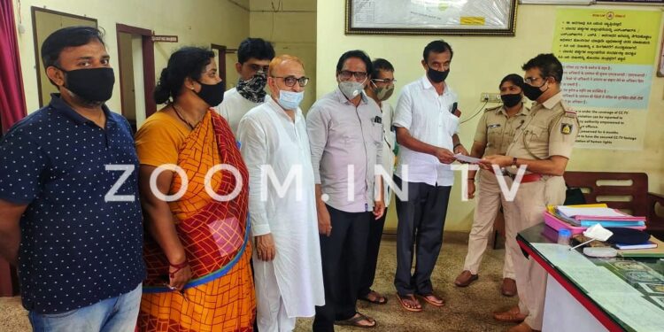 ಪುತ್ತೂರು: ಕಾಂಗ್ರೆಸ್ ಪಕ್ಷಕ್ಕೆ ನಾಯಕರಿಗೆ, ಕಾರ್ಯಕರ್ತರಿಗೆ ಅವಮಾನ ಹಾಗೂ ಮಾನಹಾನಿ ಆರೋಪ: ಬಿಜೆಪಿ ಮುಖಂಡ ಪುರುಷೋತ್ತಮ ಮುಂಗ್ಲಿಮನೆ ವಿರುದ್ಧ ಬ್ಲಾಕ್ ಕಾಂಗ್ರೆಸ್ ಅಧ್ಯಕ್ಷ ಎಂ. ಬಿ ವಿಶ್ವನಾಥ ರೈ ಠಾಣೆಗೆ ದೂರು