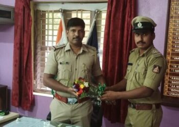 ವಿಟ್ಲ : ಠಾಣೆಯ ನೂತನ ಪೊಲೀಸ್ ಇನ್ಸ್ ಪೆಕ್ಟರ್ ಆಗಿ ನಾಗರಾಜ್ ಹೆಚ್.ಈ ಅಧಿಕಾರ ಸ್ವೀಕಾರ