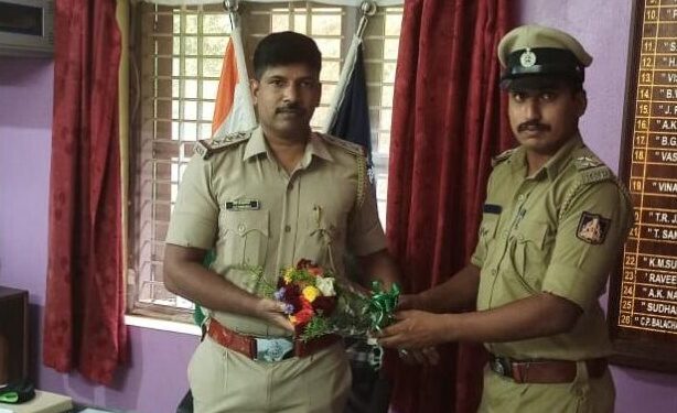 ವಿಟ್ಲ : ಠಾಣೆಯ ನೂತನ ಪೊಲೀಸ್ ಇನ್ಸ್ ಪೆಕ್ಟರ್ ಆಗಿ ನಾಗರಾಜ್ ಹೆಚ್.ಈ ಅಧಿಕಾರ ಸ್ವೀಕಾರ