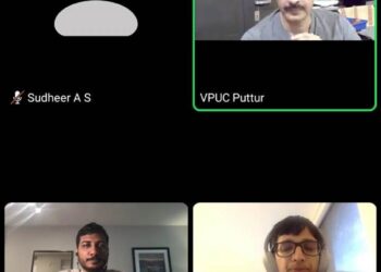 ಪುತ್ತೂರು: ವಿವೇಕಾನಂದ ಪದವಿಪೂರ್ವ ಕಾಲೇಜಿನ ವತಿಯಿಂದ ಆನ್‌ಲೈನ್‌ನಲ್ಲಿ ಹಿರಿಯ ವಿದ್ಯಾರ್ಥಿಗಳೊಂದಿಗೆ ಸಂವಾದ ಕಾರ್ಯಕ್ರಮ