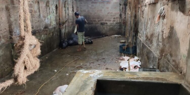 ಮಂಗಳೂರು: ಬಜರಂಗದಳದ ಕಾರ್ಯಕರ್ತರಿಂದ ಮಾಹಿತಿ:;ಕುದ್ರೋಳಿ ಕಸಾಯಿಖಾನೆಗೆ ಅಧಿಕಾರಿಗಳಿಂದ ದಾಳಿ..!