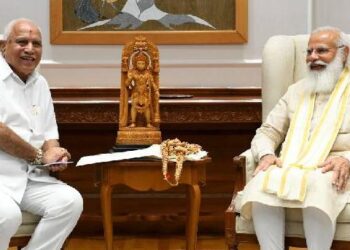 ‘ಬಿಎಸ್ವೈ ಅವರ ಕೊಡುಗೆಗಳನ್ನ ವರ್ಣಿಸಲು ಪದಗಳೇ ಇಲ್ಲ’- ಮೋದಿ ಶ್ಲಾಘನೆ