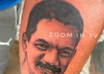 ಅಭಿಮಾನಿಯ ಕೈಯಲ್ಲಿ ಅರಳಿತು ಬಿಜೆಪಿ ರಾಜ್ಯಾಧ್ಯಕ್ಷರ ಚಿತ್ತಾರ:; ಶ್ರೀನಿವಾಸ್ ಅಭಿಮಾನಕ್ಕೆ ಮನಸೋತ ನಳಿನ್